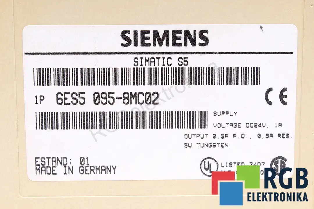 6ES5095-8MC02 SIEMENS