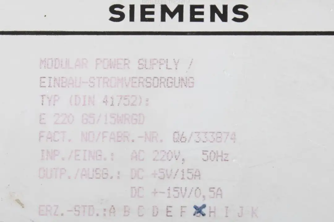 serwis e-22o-g5-15wrgd SIEMENS