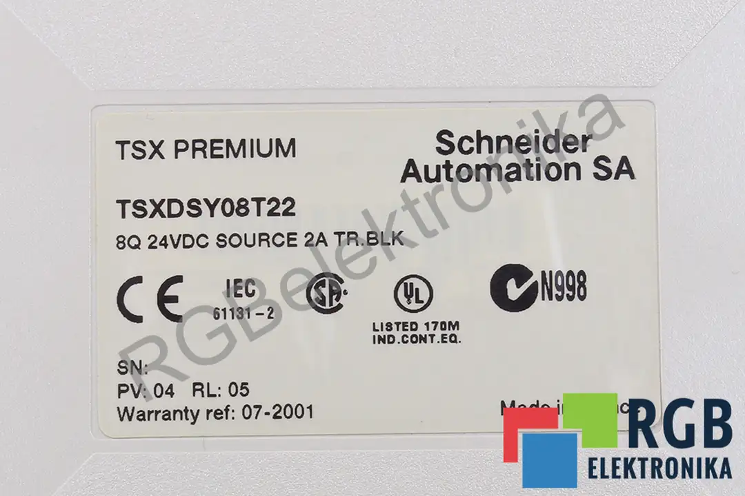 TSX DSY08T22 SCHNEIDER ELECTRIC