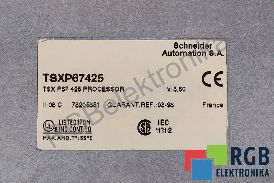 TSXP67425 SCHNEIDER ELECTRIC