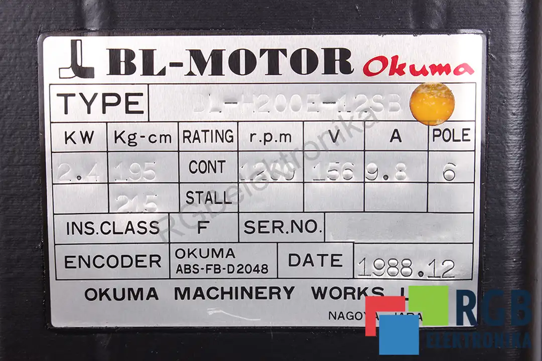 BL-H200E-12SB OKUMA