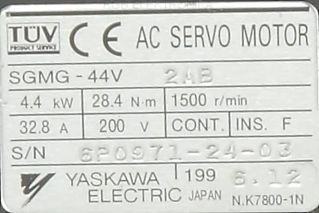 sgmg-44v YASKAWA naprawa