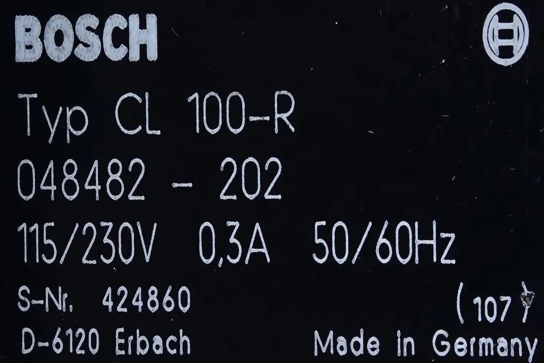 cl-100-r BOSCH naprawa