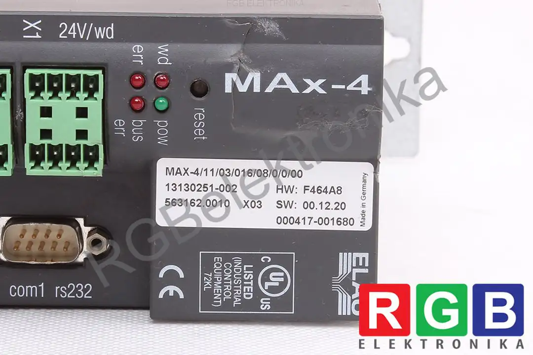 max-4-11-03-016-08-0-0-0 ELAU naprawa