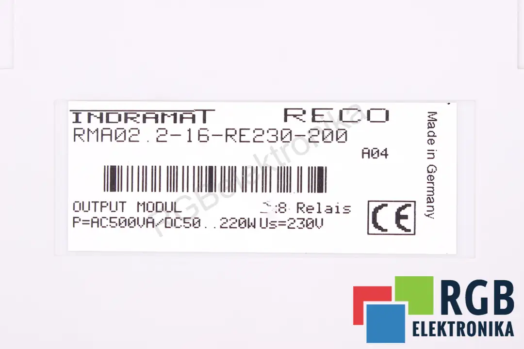 RMA02.2-16-RE230-200 INDRAMAT
