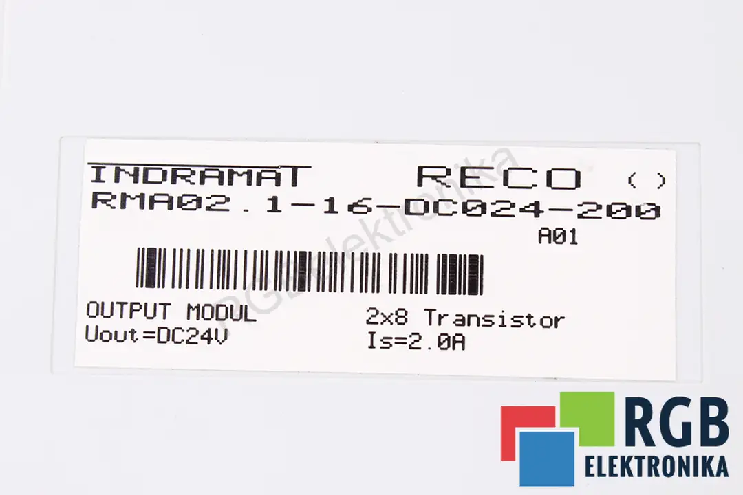 RMA02.1-16-DC024-200 INDRAMAT
