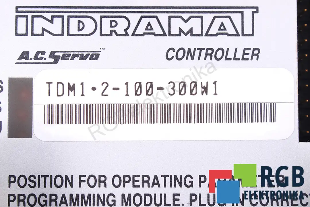 TDM 1.2-100-300-W1 INDRAMAT