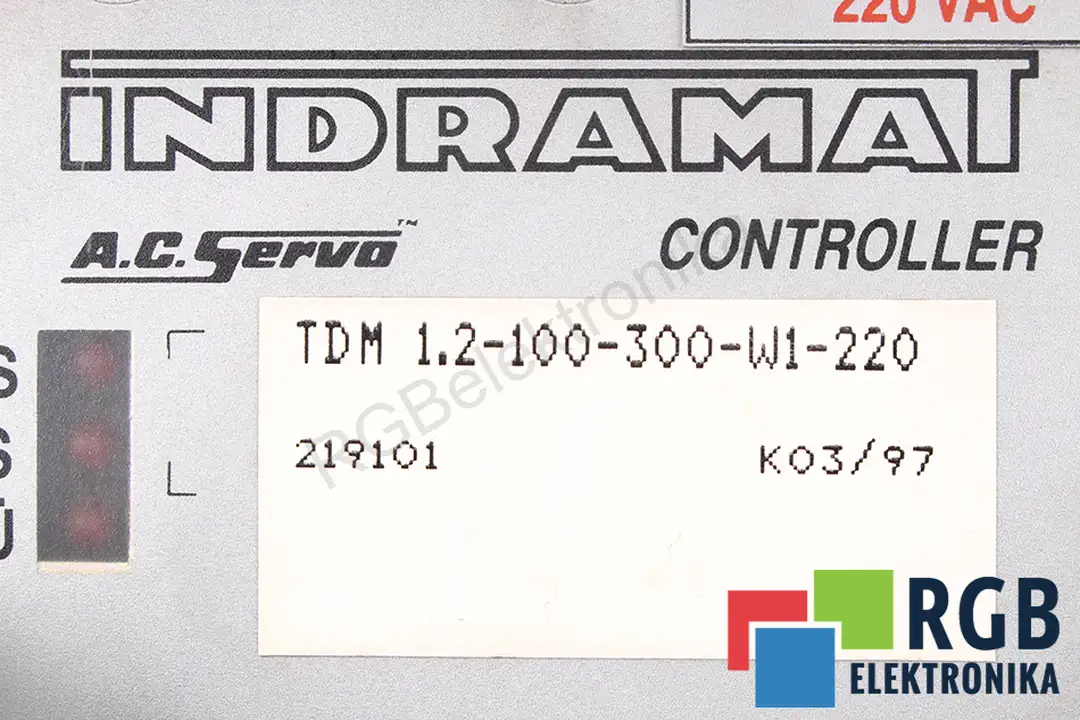 tdm-1.2-100-300-w1-220 INDRAMAT naprawa