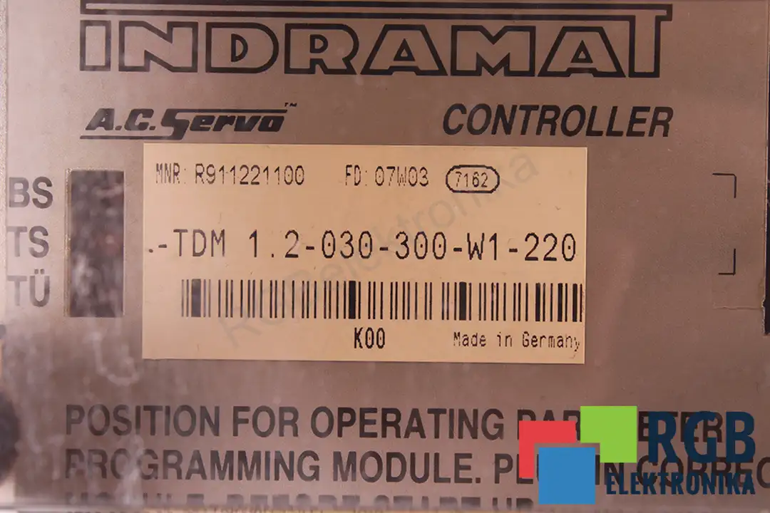 TDM1.2-030-300-W1-220 INDRAMAT