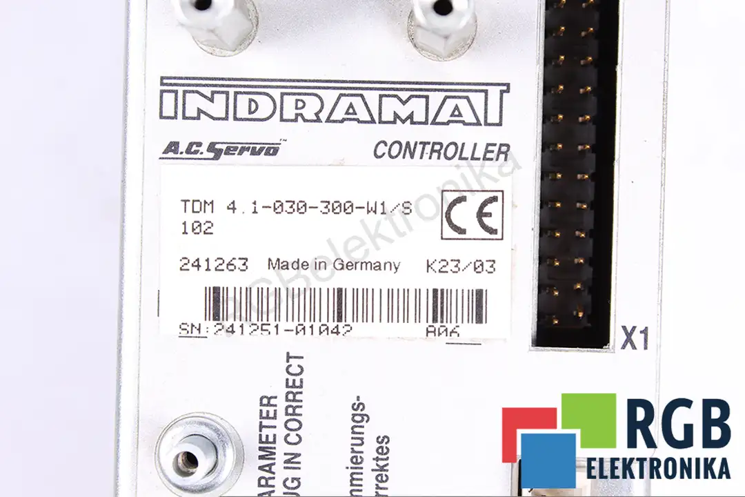 TDM4.1-030-300-W1/S102 INDRAMAT