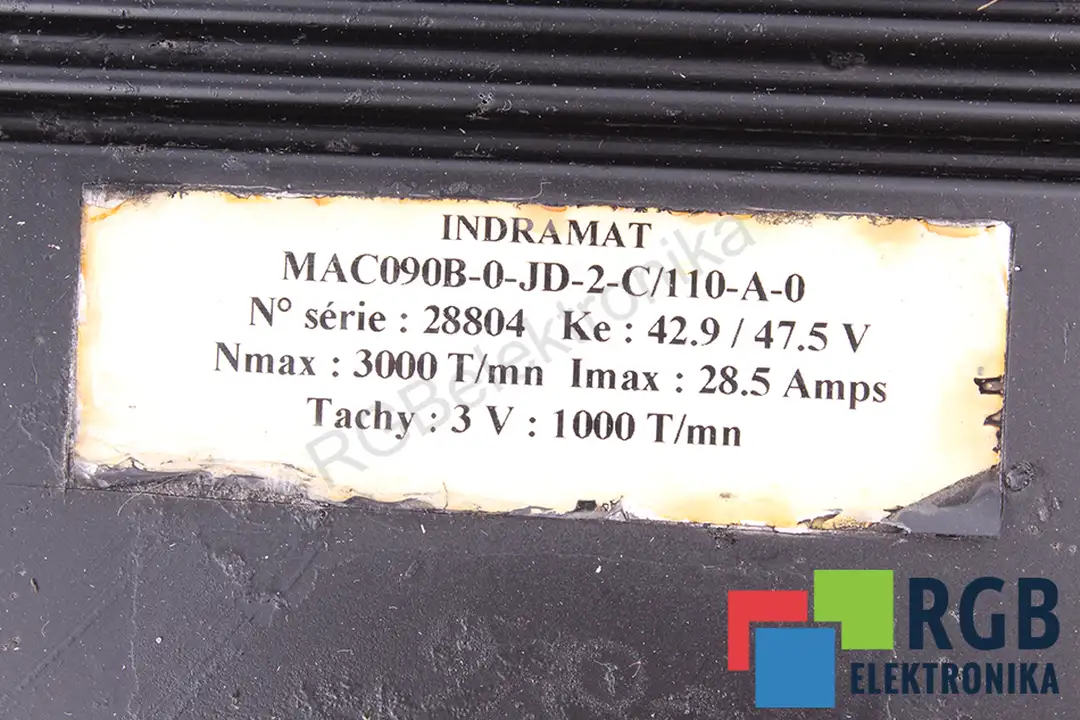 MAC090B-0-JD-2-C/110-A-0 INDRAMAT