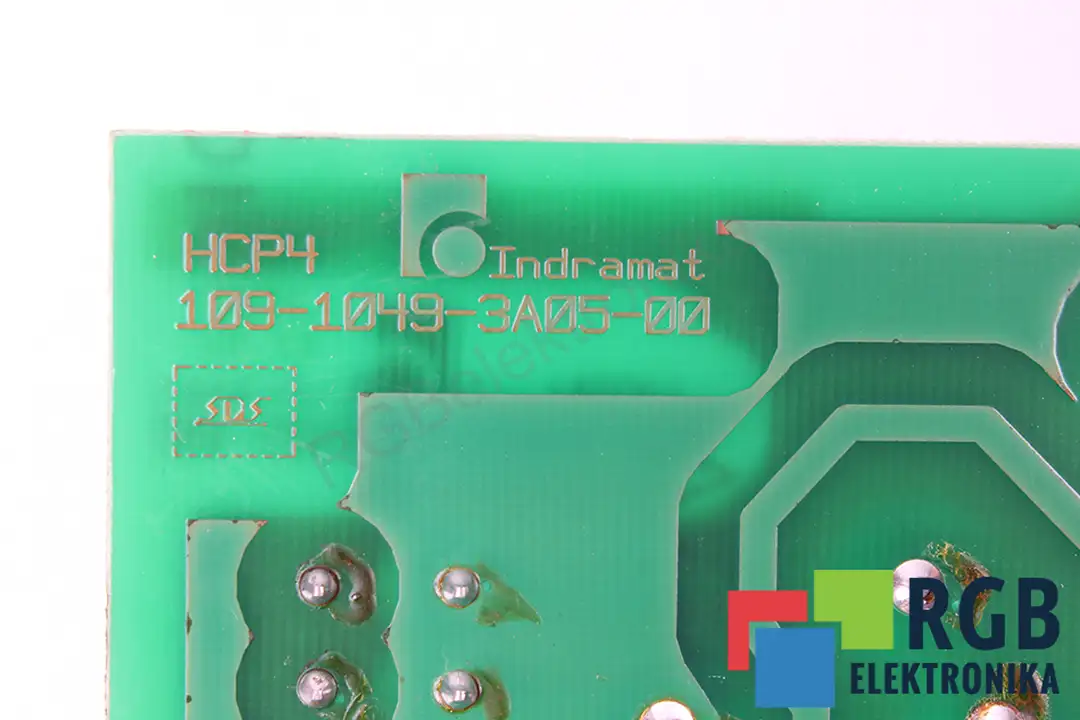 HCP4 109-1049-3A05-00 INDRAMAT