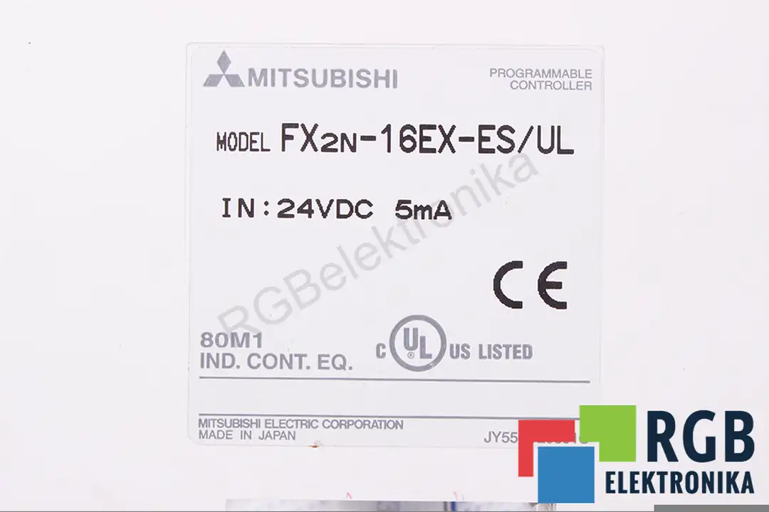FX2N-16EX-ES/UL MITSUBISHI ELECTRIC