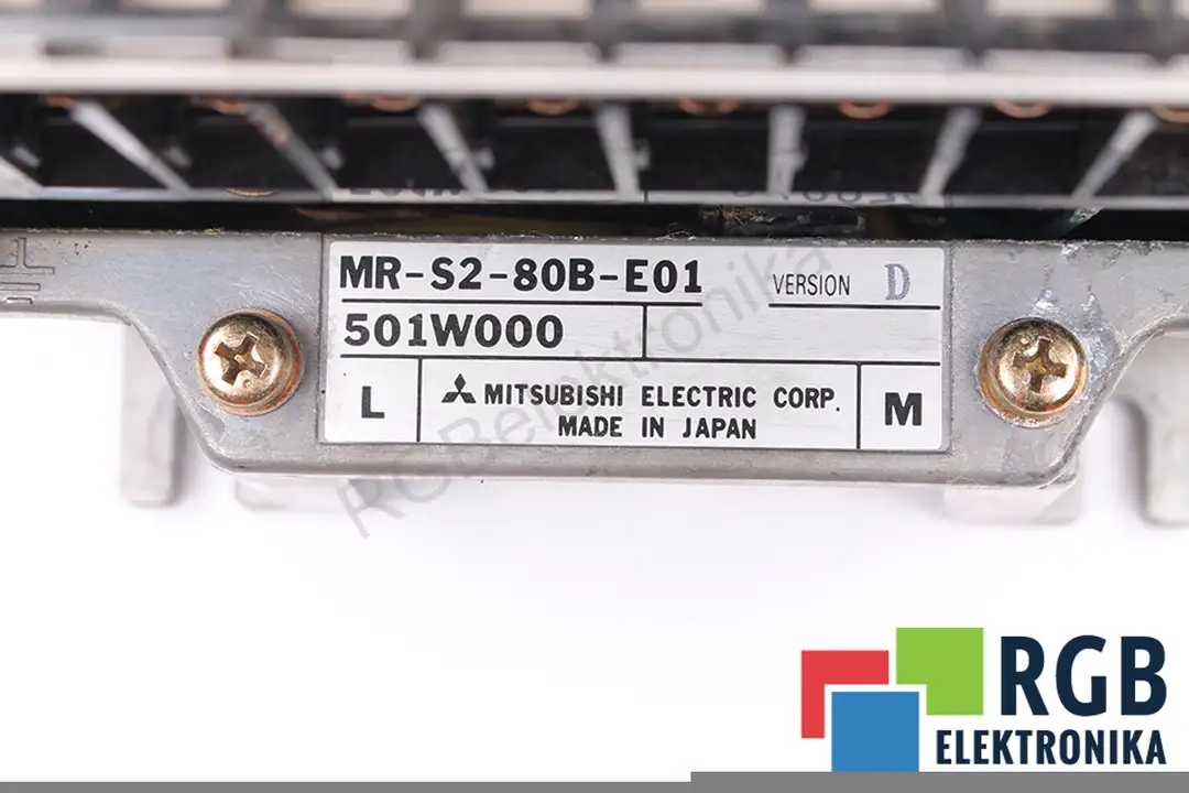 mr-s2-80b-e01 MITSUBISHI ELECTRIC naprawa