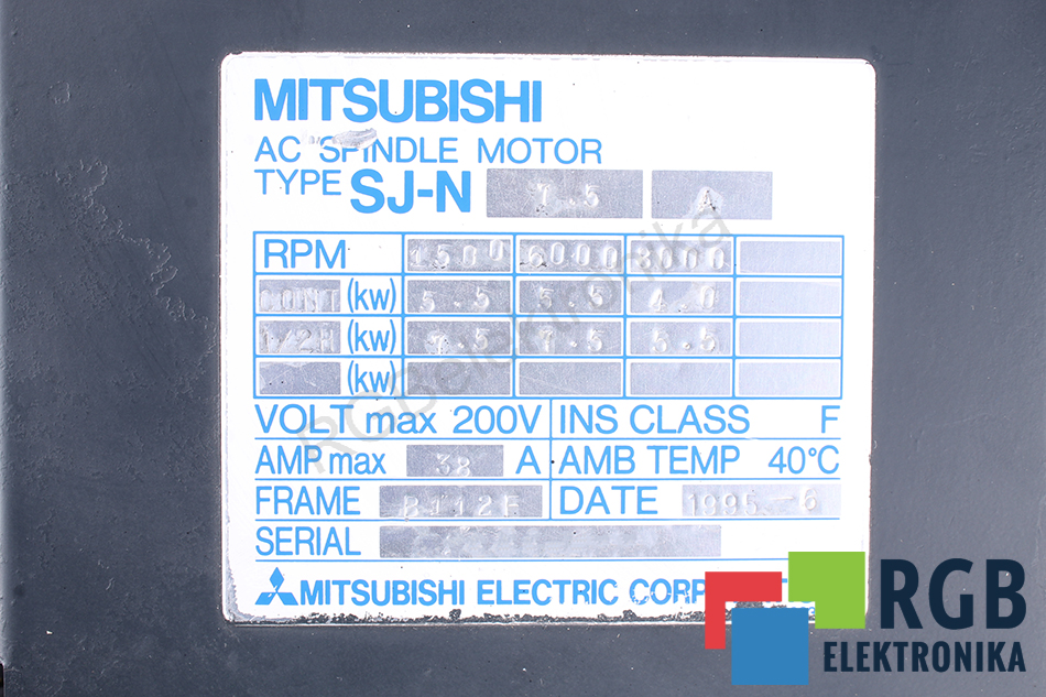 SJ-N7.5A MITSUBISHI ELECTRIC