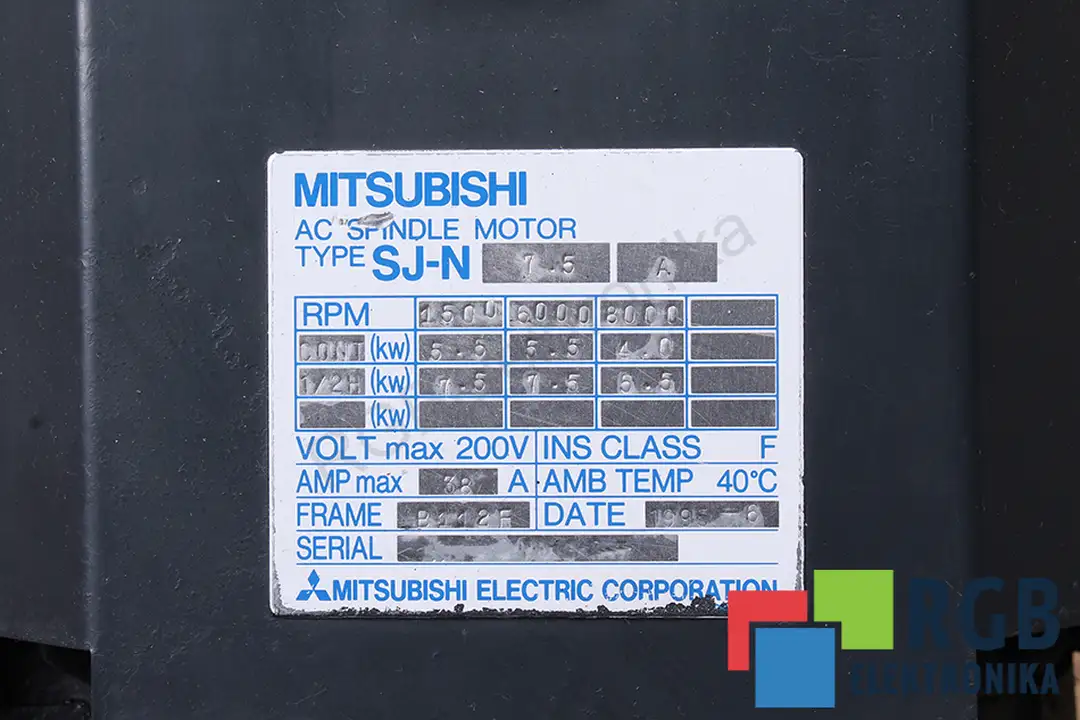 serwis sj-n7.5a MITSUBISHI ELECTRIC