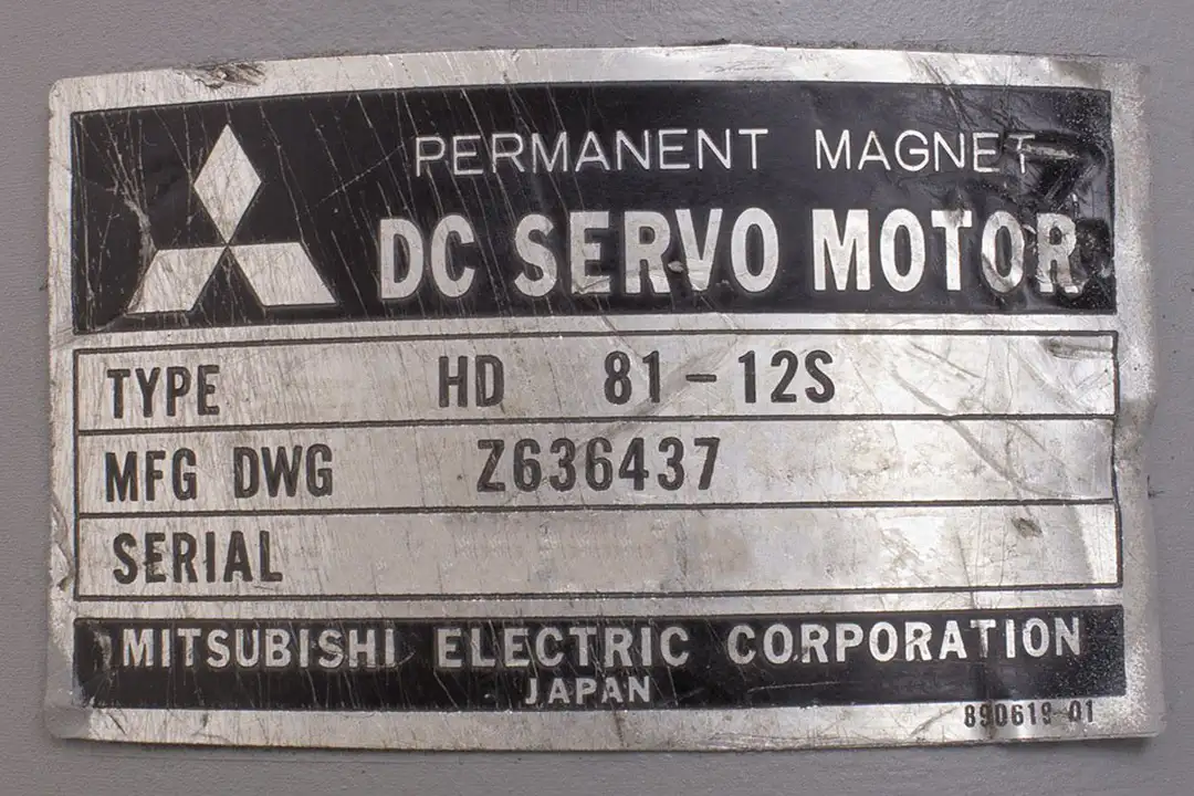 hd-81-12s MITSUBISHI ELECTRIC naprawa
