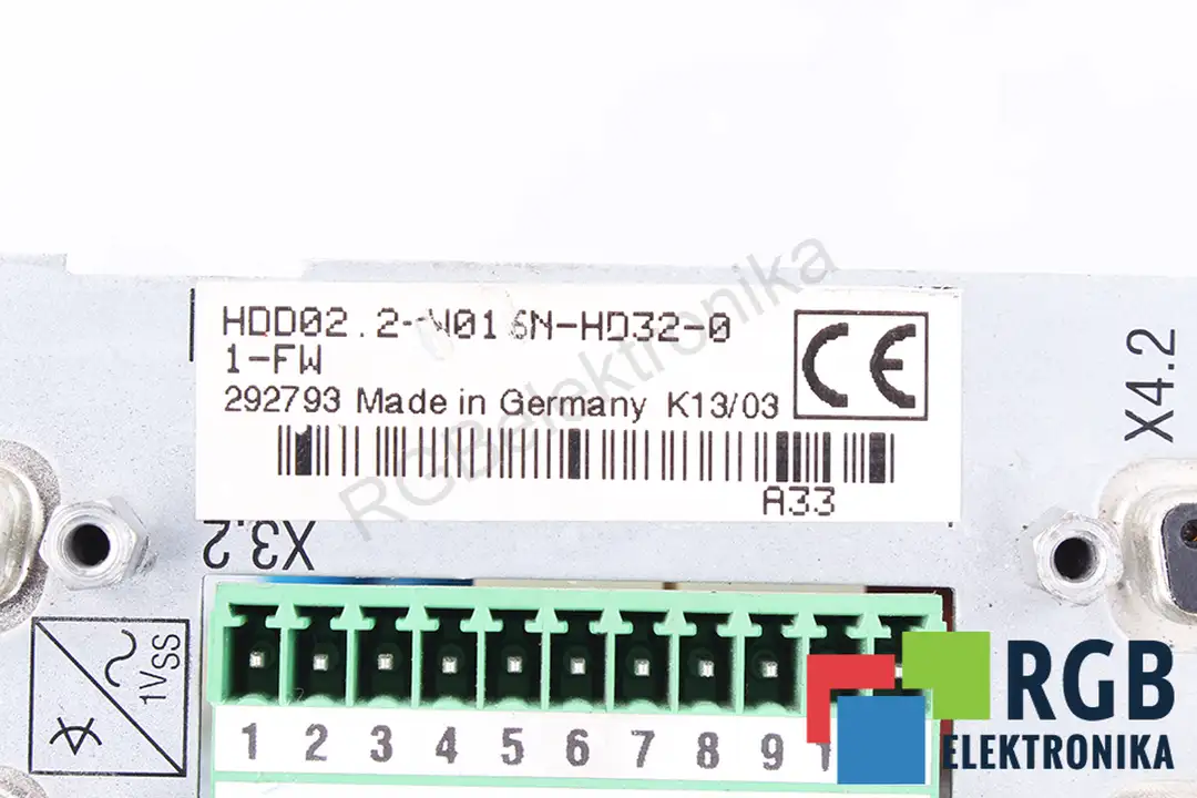 HDD02.2-W016N-HD32-01-FW BOSCH REXROTH