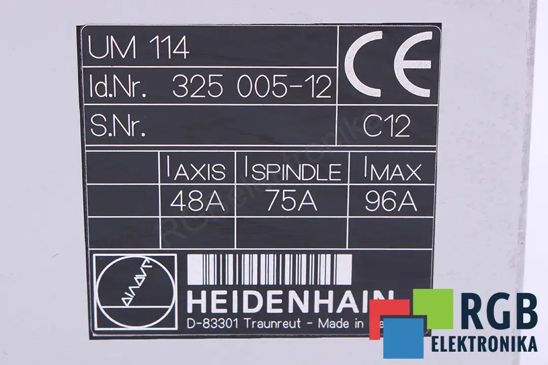 UM114 HEIDENHAIN