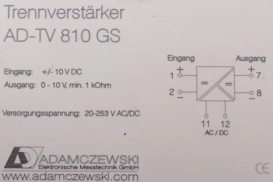 ad-tv-810-gs ADAMCZEWSKI naprawa