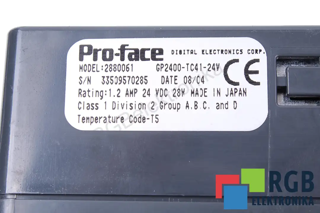 GP2400-TC41-24V PRO-FACE