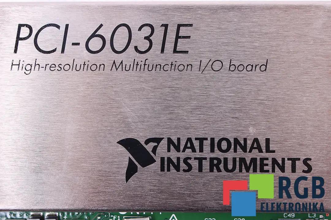 PCI-6031E NATIONAL INSTRUMENTS