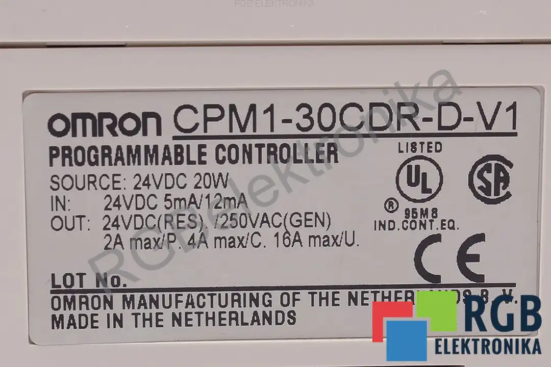CPM1-30CDR-D-V1 OMRON