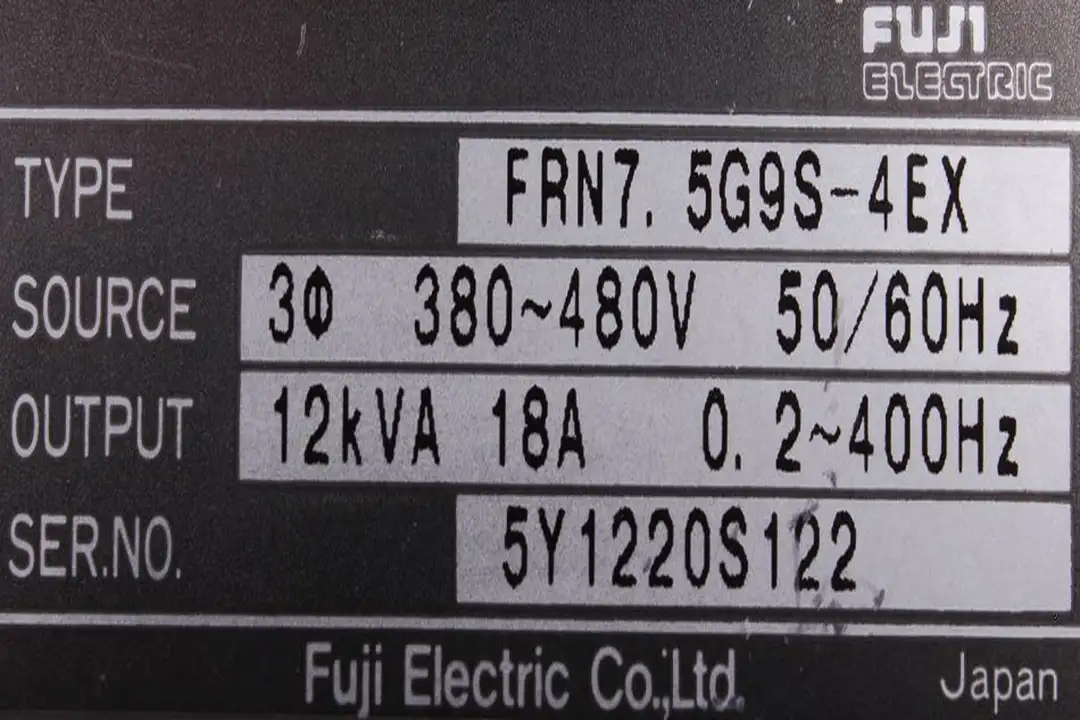 frn7.5g9s-4ex FUJI ELECTRIC naprawa