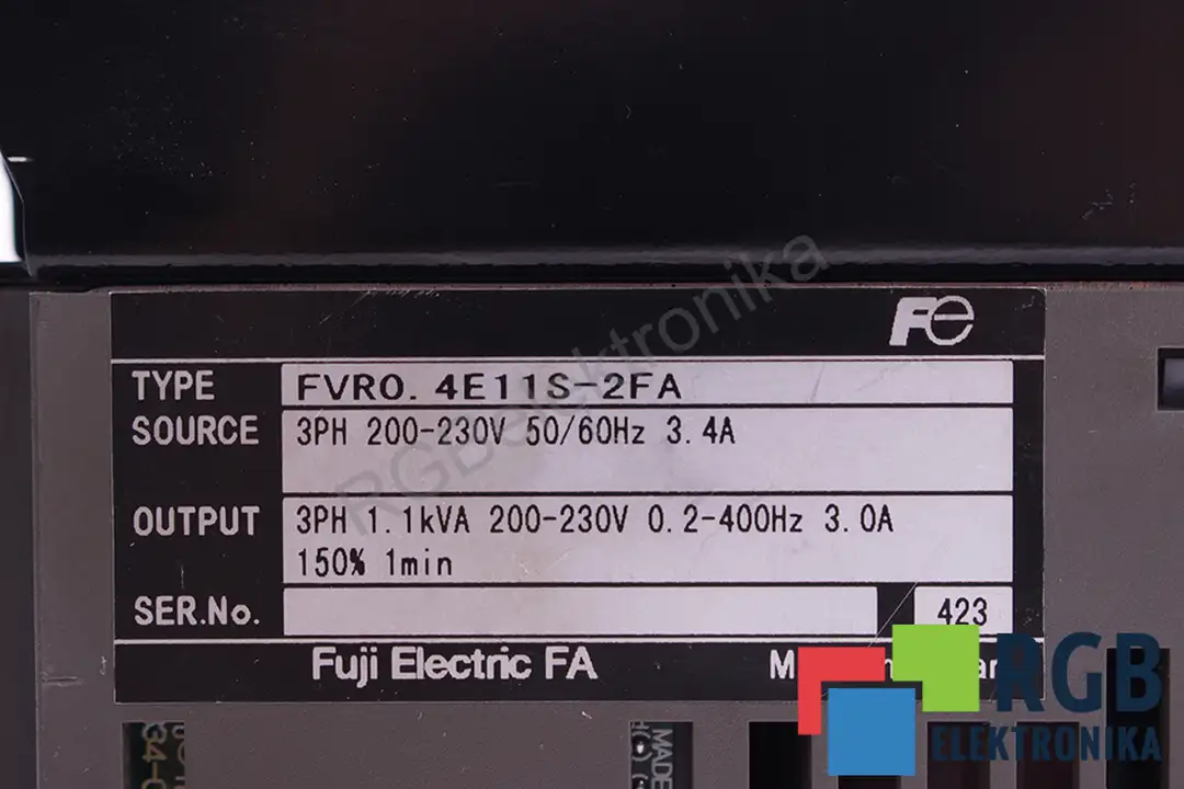 FVR0.4E11S-2FA FUJI ELECTRIC