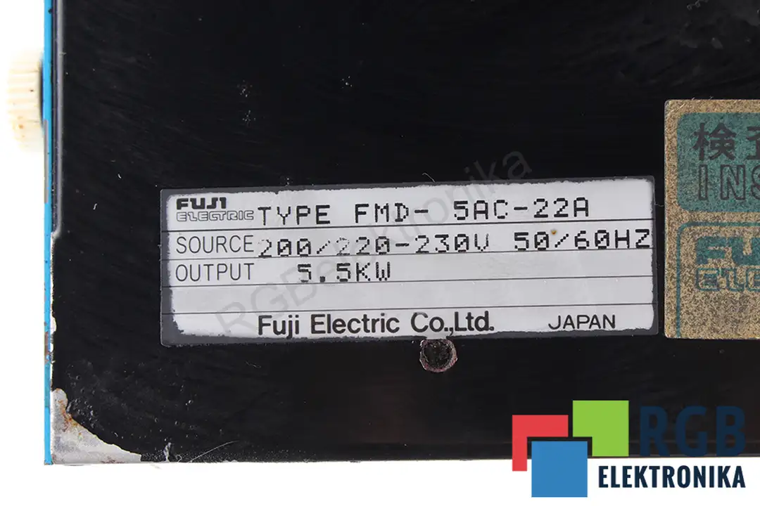 fmd-5ac-22a FUJI ELECTRIC naprawa