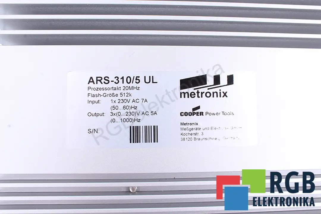 ars-310-5 METRONIX naprawa