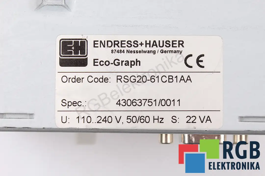 RSG20-61CB1AA ENDRESS+HAUSER