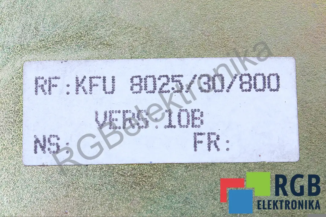 KFU 8025/30/800 FAGOR