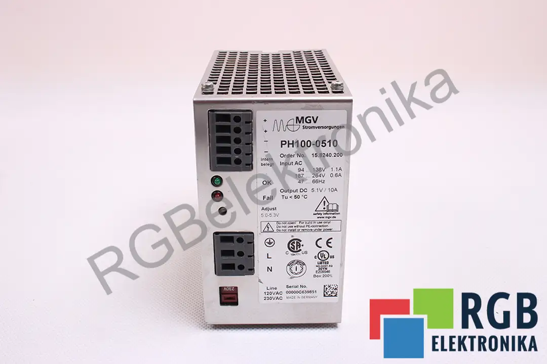 ph100-0510 MGV naprawa
