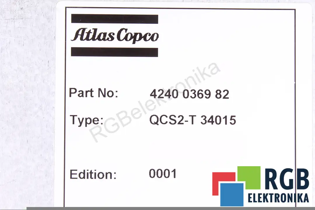qcs2-t34015 ATLAS COPCO naprawa