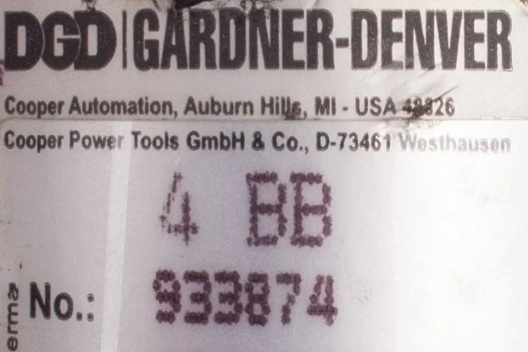 4bb-933874 GARDNER DENVER naprawa