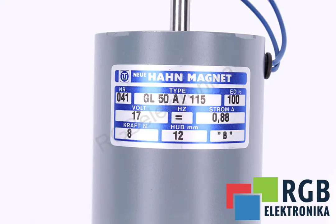 serwis gl50a-115 HAHN MAGNET