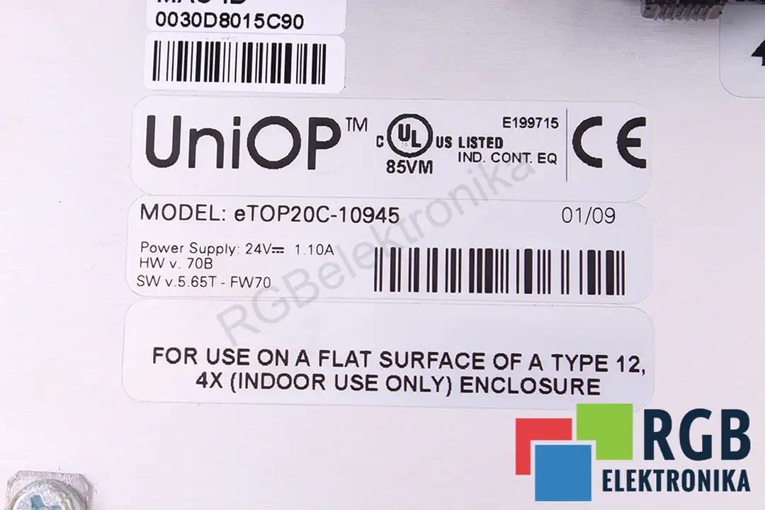 ETOP20C-10945 UNIOP