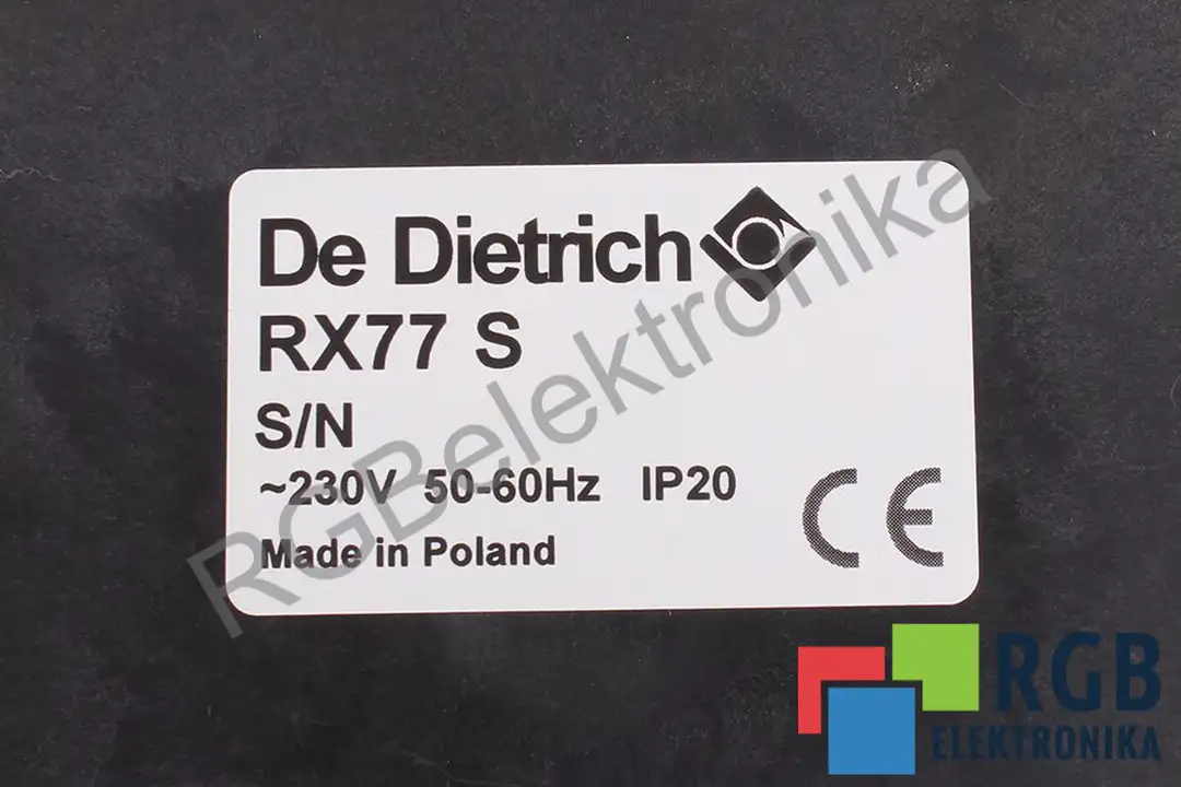 RX77 S DE DIETRICH