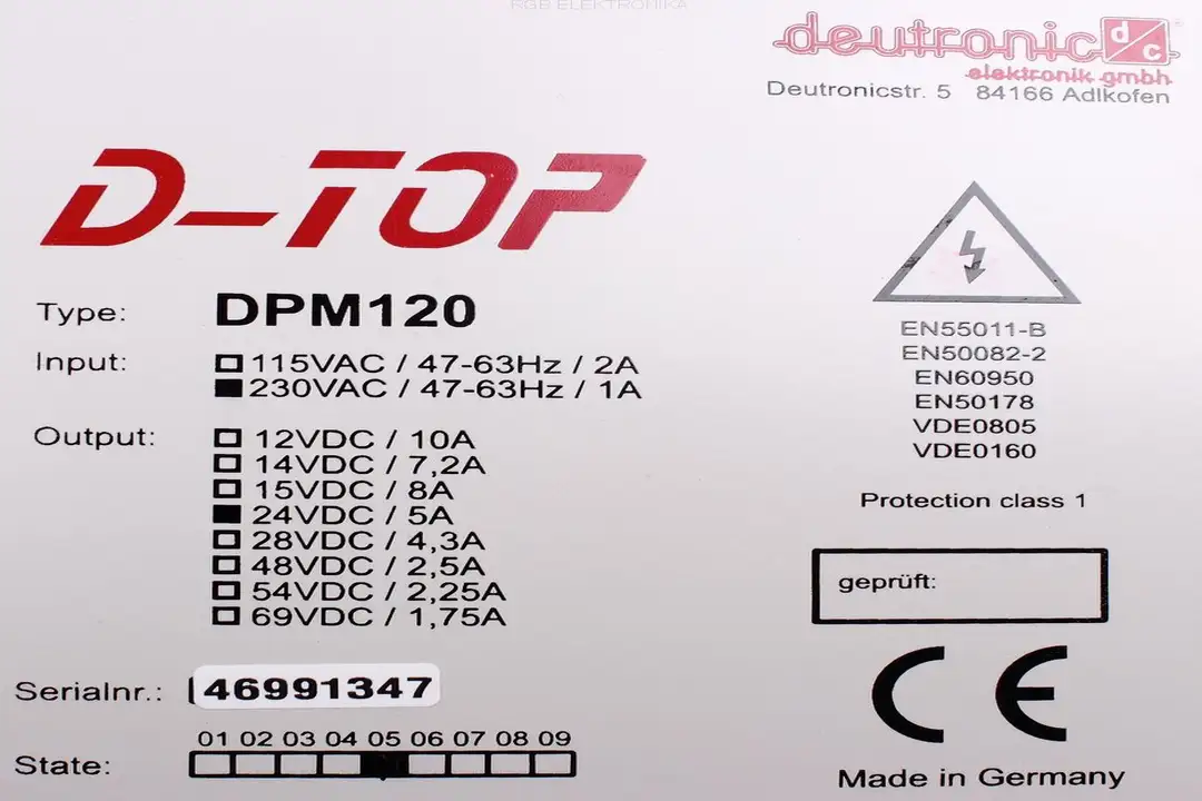 DPM120 DEUTRONIC