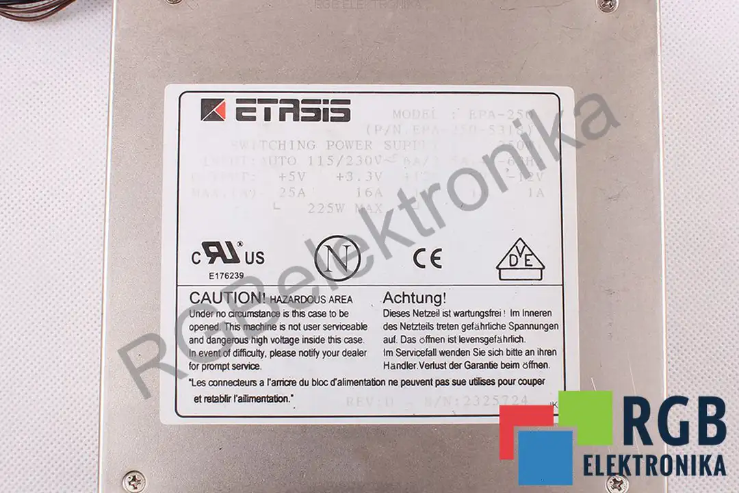 epa-250 ETASIS naprawa