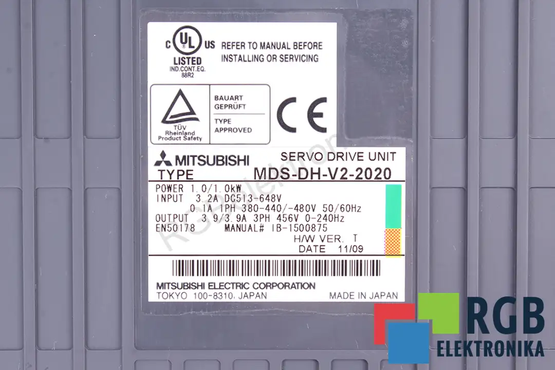 MDS-DH-V2-2020 MITSUBISHI ELECTRIC
