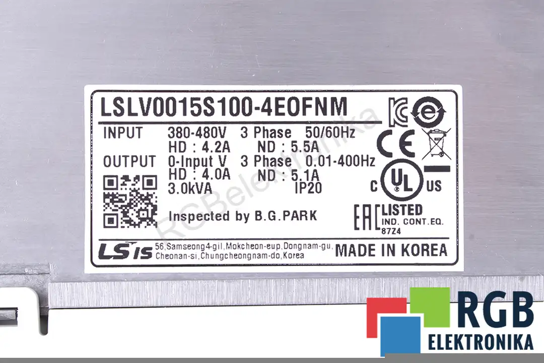 lslv0015-s100-4eofnm LS INDUSTRIAL SYSTEMS naprawa