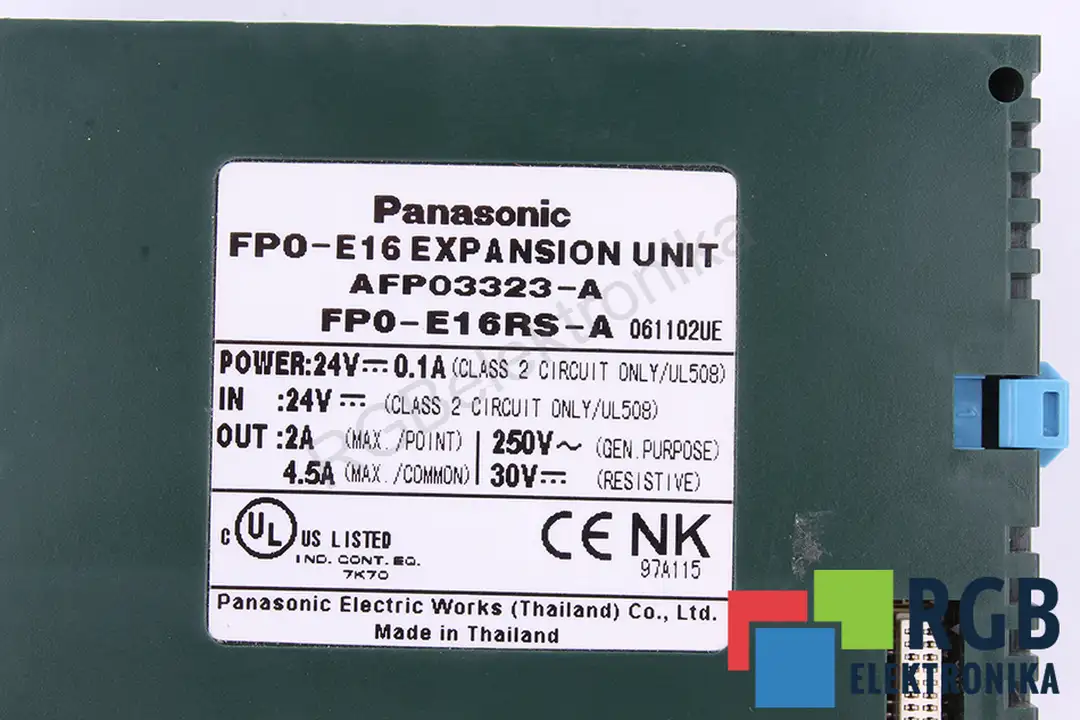 fpo-e16expansion PANASONIC naprawa