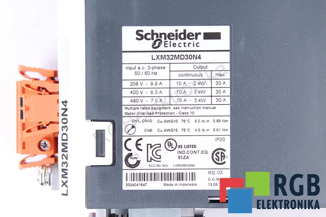 LXM32MD30N4 SCHNEIDER ELECTRIC
