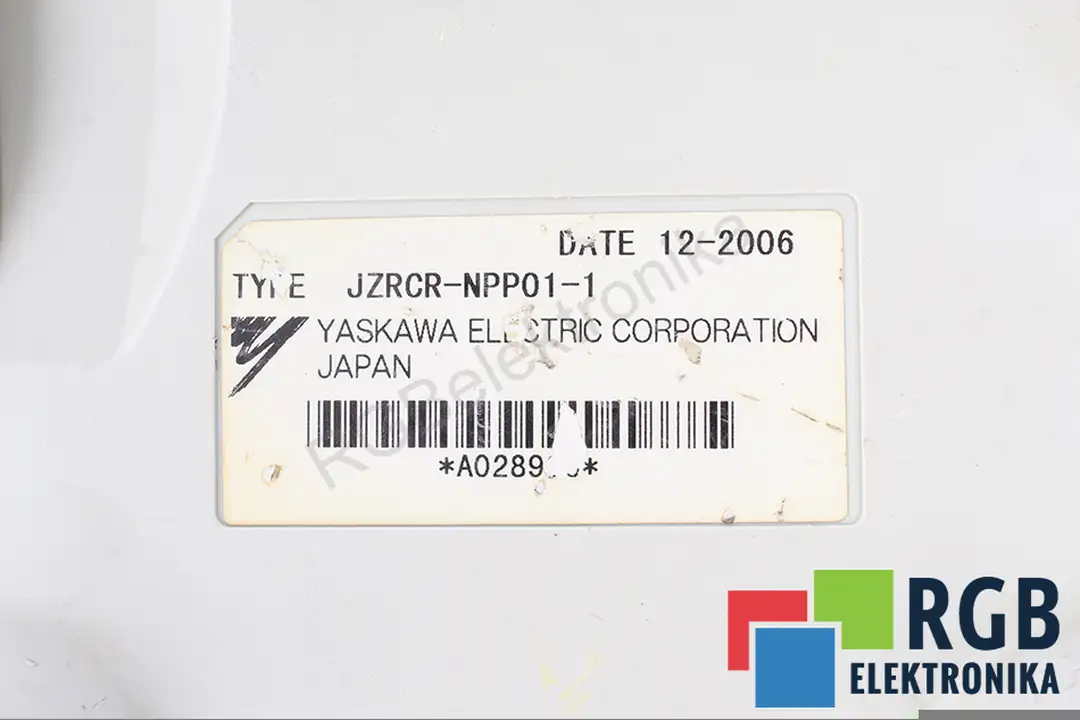 JZRCR-NPP01-1 YASKAWA