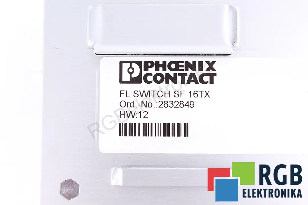 fl-switch-sf-16tx PHOENIX CONTACT naprawa