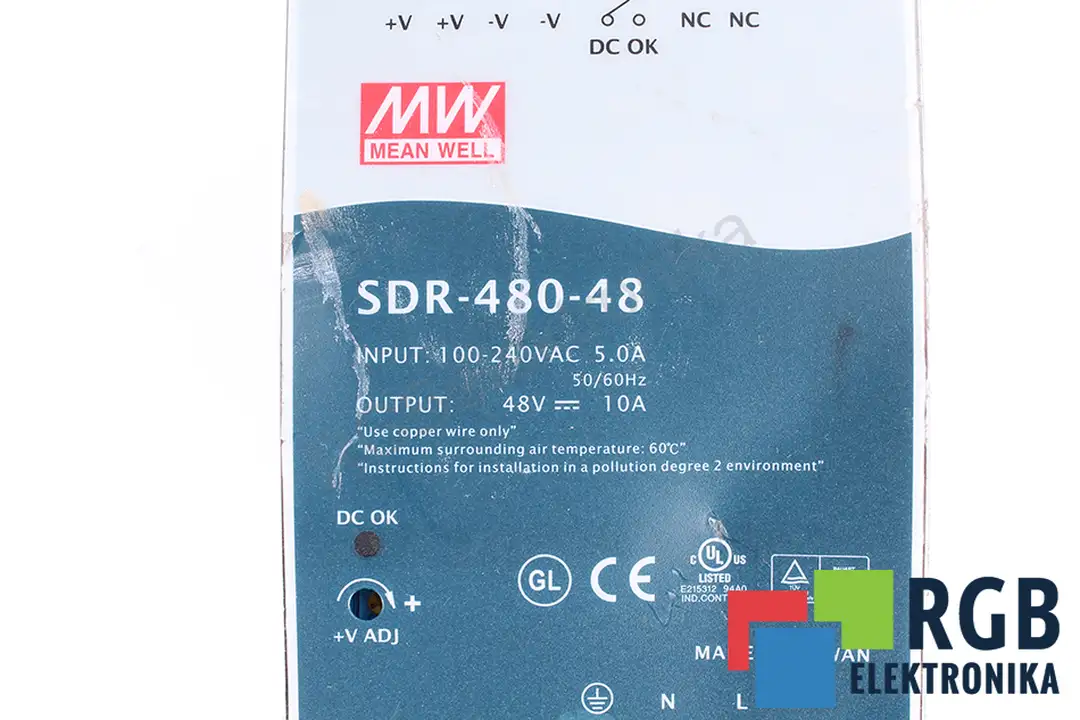 SDR-480-48 MEAN WELL