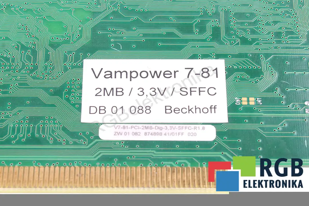 vampower-7-81 BECKHOFF naprawa