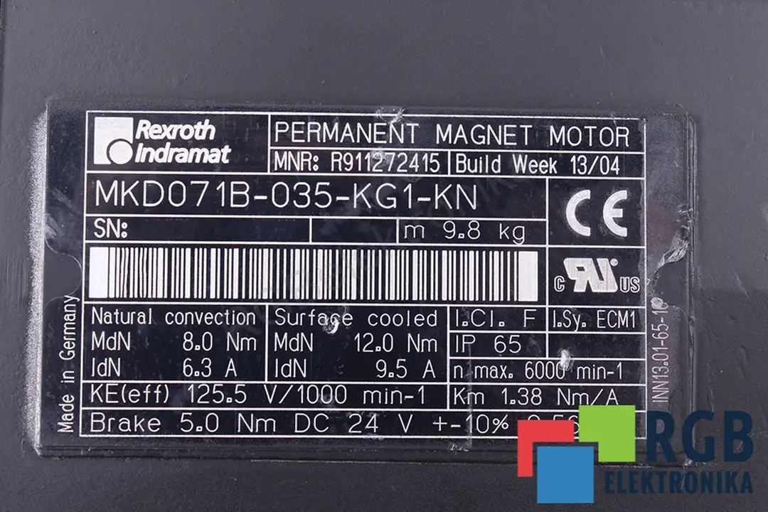 serwis mkd071b-035-kg1-kn REXROTH INDRAMAT
